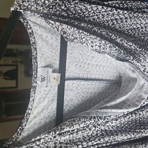 Worthington Monochrome Textured Blouse